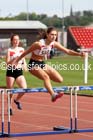 Womens under-17s 300 metres hurdles, North Eastern Champs, Gateshead Stadium. Photo: David T. Hewitson/Sports for All Pics